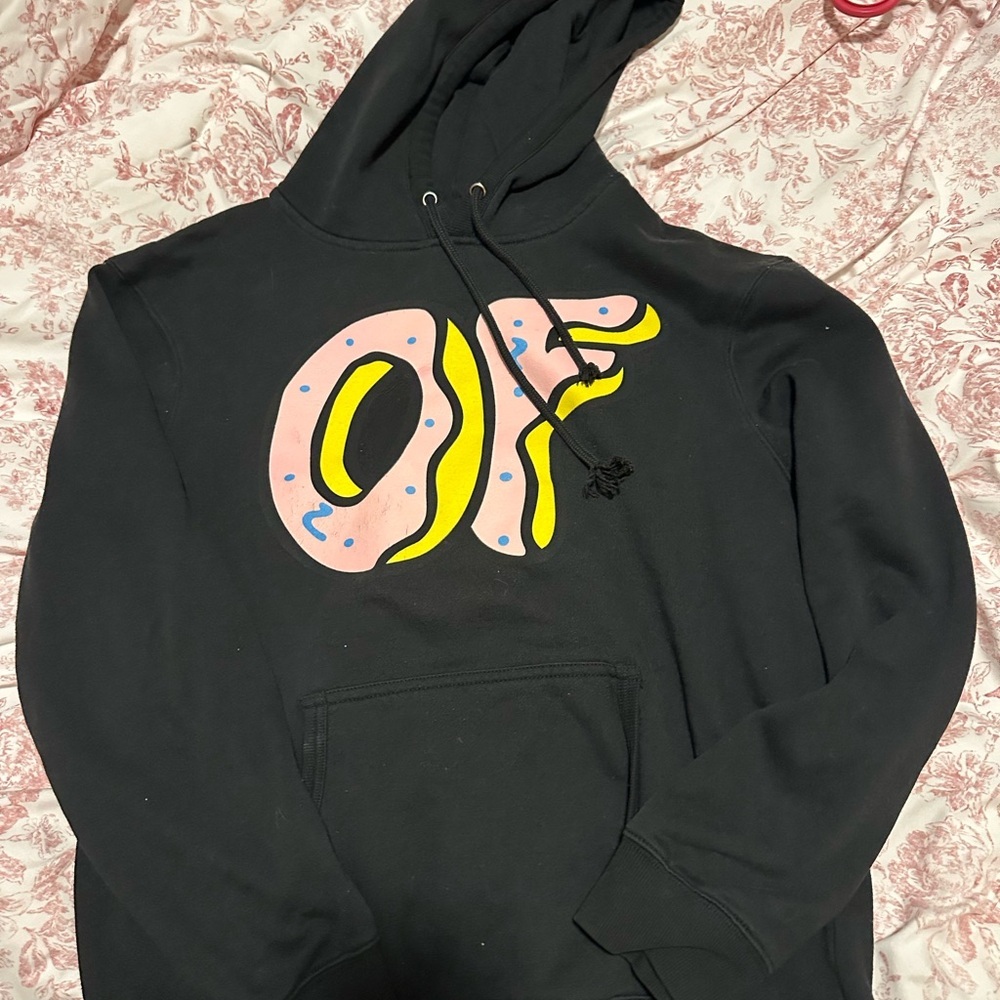 Odd future doughnut logo hoodie